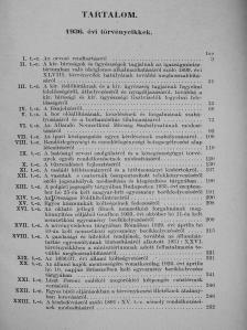 1936. évi törvénycikkek [antikvár]