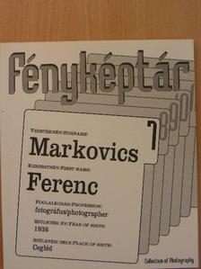 Markovics Ferenc [antikvár]