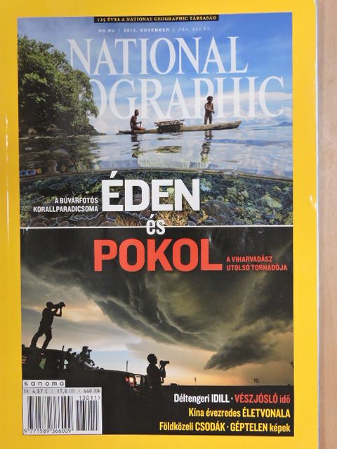 Cathy Newman - National Geographic Magyarország 2013. november [antikvár]