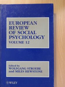 Mark Conner - European Review of Social Psychology 12. [antikvár]