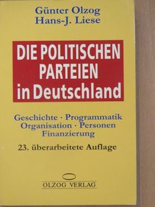 Günter Olzog - Die politischen Parteien in Deutschland [antikvár]