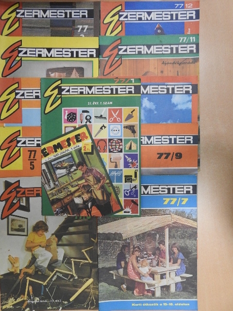 Duska Gábor - Ezermester 1977. (nem teljes évfolyam) [antikvár]