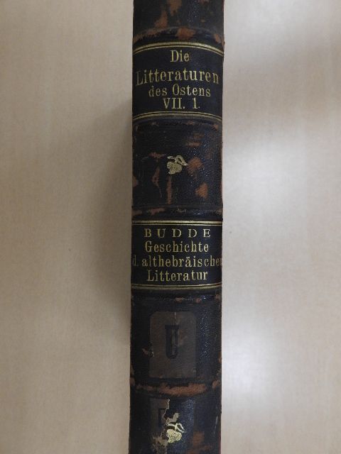 Alfred Bertholet - Geschichte der Althebräischen Litteratur [antikvár]