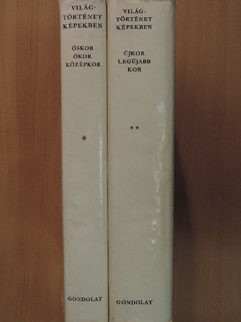 Hahn István - Világtörténet képekben I-II. [antikvár]