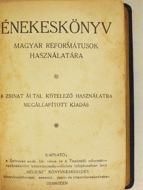 Fejes István püspök - Énekeskönyv [antikvár]