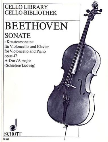 BEETHOVEN - SONATE "KREUTZERSONATE" FÜR VIOLONCELLO UND KLAVIER OP.47 A-DUR - ANTIKVÁR
