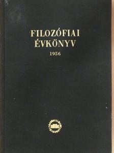 Bohó Róbert - Filozófiai évkönyv 1956 [antikvár]