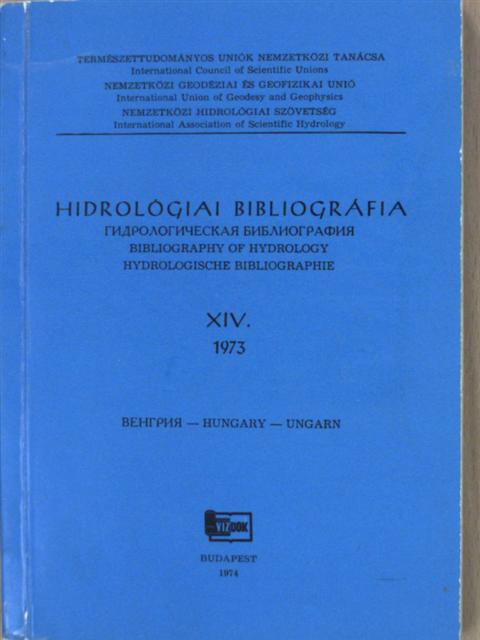 Hidrológiai bibliográfia 1973. [antikvár]