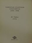 Dr. Kálmán József - Nehézipari utasítások gyűjteménye (1952-1969) III. Pótfüzet [antikvár]