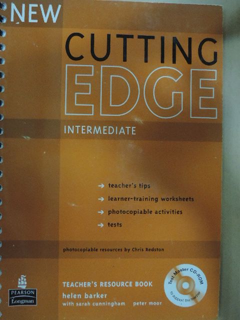 Chris Redston - New Cutting Edge - Intermediate - Teacher's Resource Book - CD-vel [antikvár]