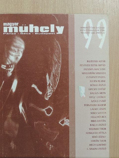 Balla László - Magyar Műhely 1996. április [antikvár]