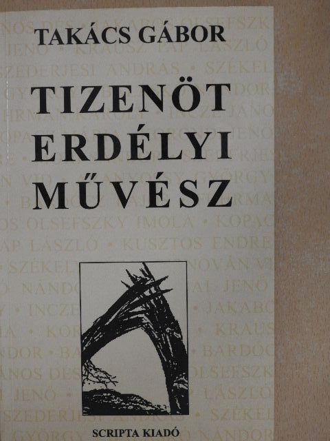Takács Gábor - Tizenöt erdélyi művész [antikvár]