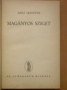 Szili Leontin - Magányos sziget [antikvár]