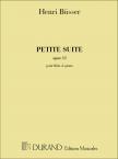 BÜSSER, HENRI - PETITE SUITE OP.12 - POUR FLUTE&PIANO
