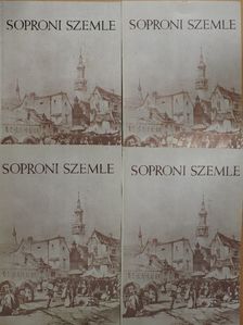 Askercz Éva - Soproni Szemle 1993/1-4. [antikvár]