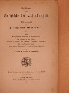 Fr. Luckenbacher - Einführung in die Geschichte der Erfindungen (gótbetűs) [antikvár]