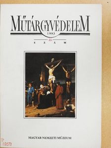 B. Perjés Judit - Műtárgyvédelem 1993/22. [antikvár]