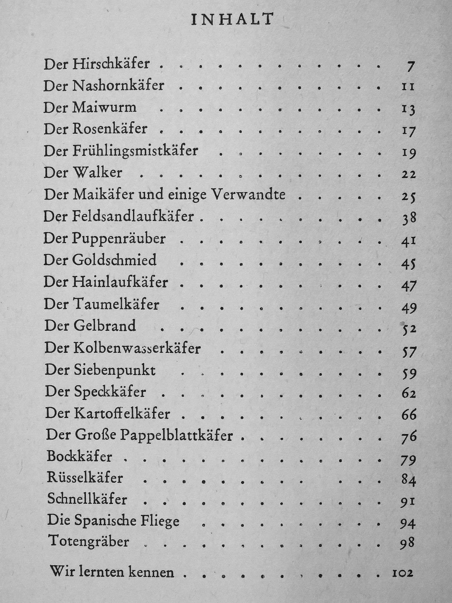Heinrich Dathe - Kleines Käferbüchlein [antikvár]