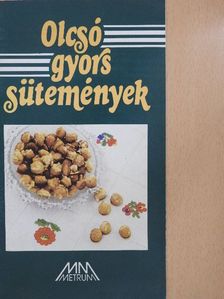 Szalkai Zsuzsanna - Olcsó gyors sütemények [antikvár]