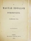 Jámbor Pál - A magyar irodalom története I-II. [antikvár]