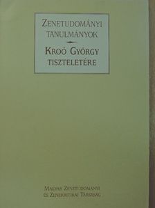 Batta András - Zenetudományi tanulmányok [antikvár]