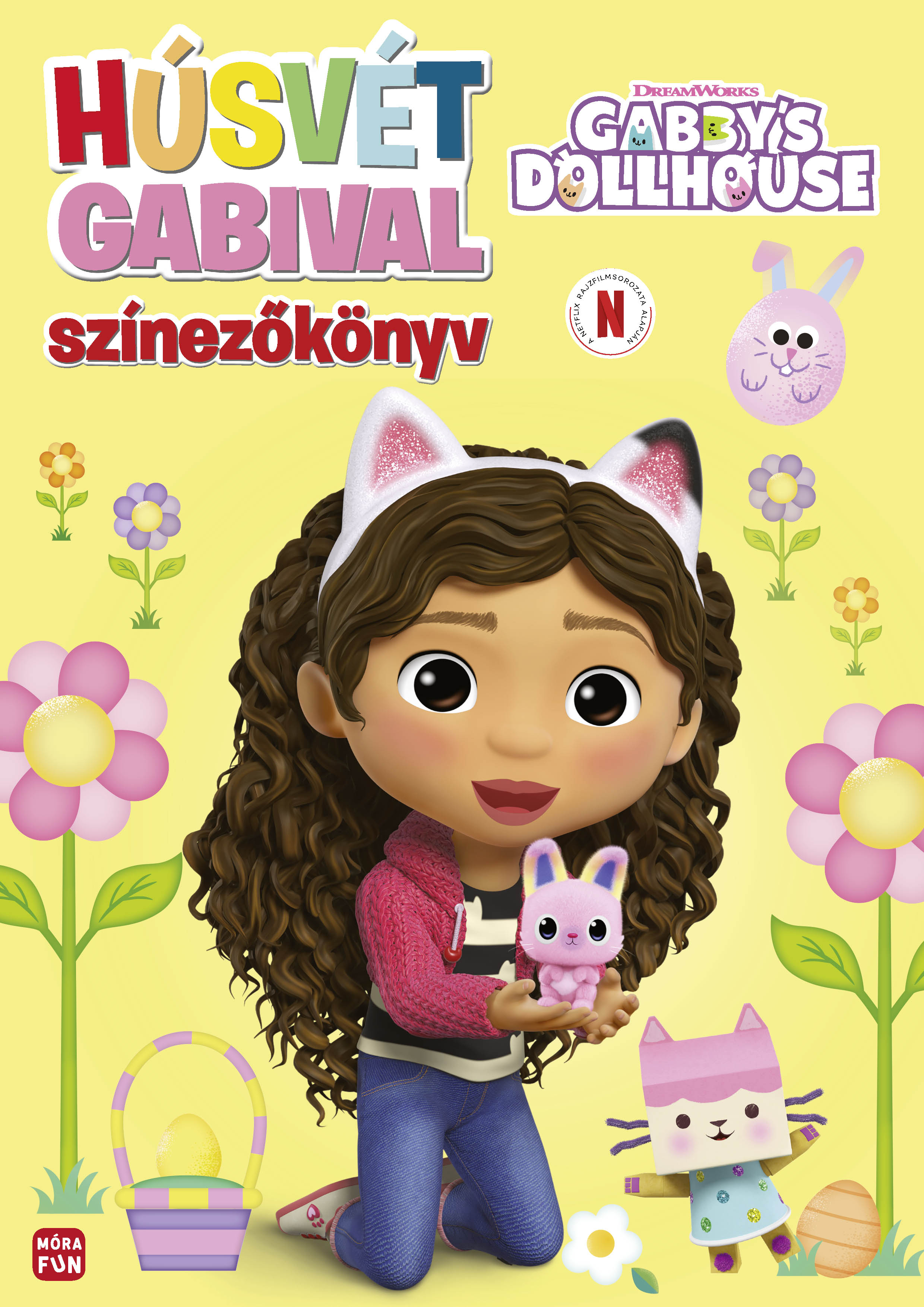 Gabi babaháza - Húsvét Gabival - Színezőkönyv HÚSVÉT