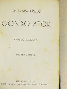 Dr. Ravasz László - Gondolatok [antikvár]