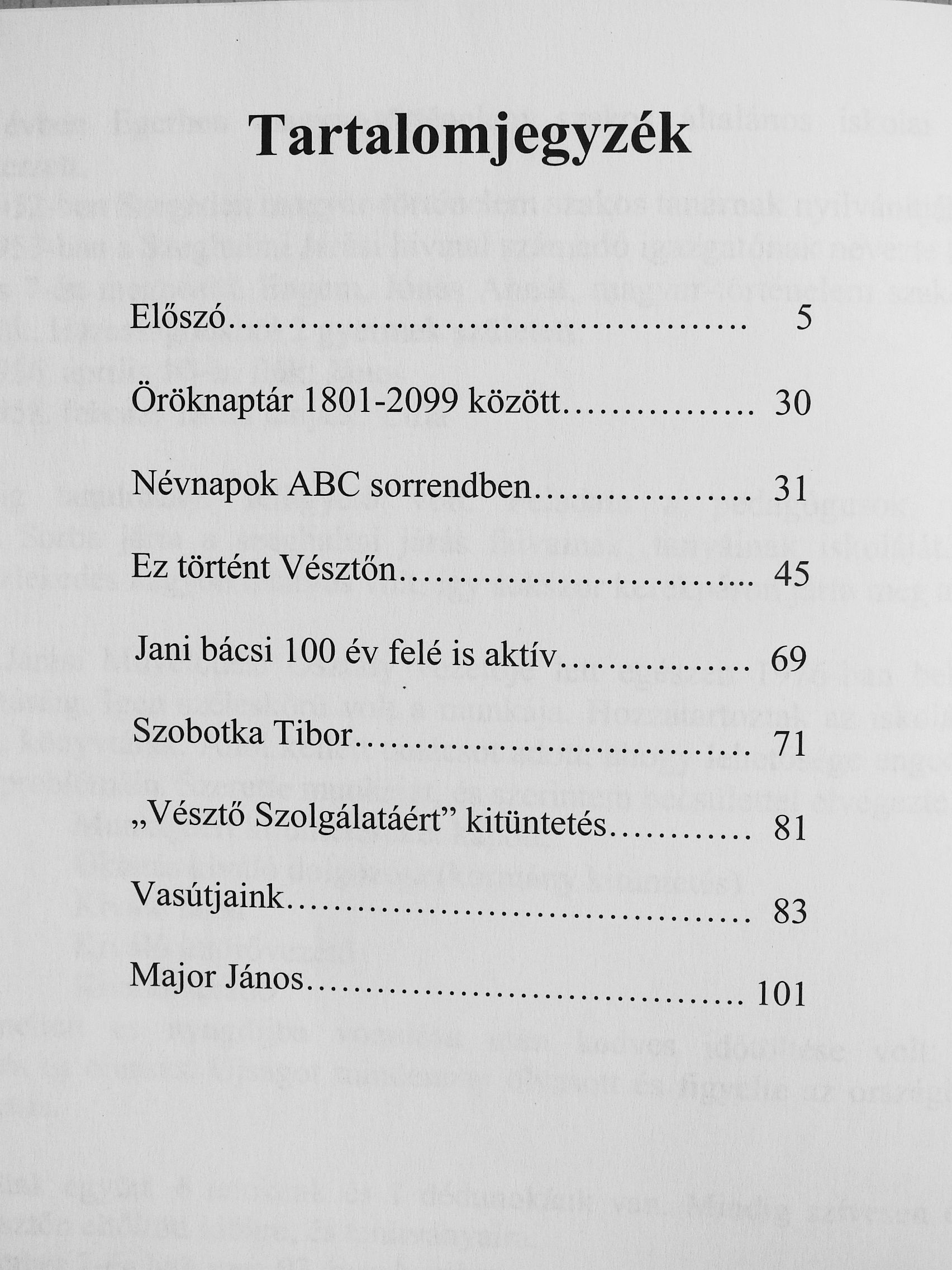 Garzó Mária - Vésztői Kalendárium 2010. [antikvár]