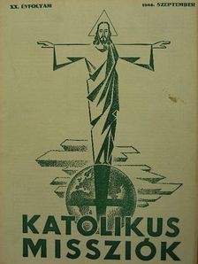 Katolikus Missziók 1944. szeptember [antikvár]