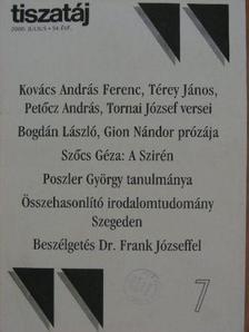 Báger Gusztáv - Tiszatáj 2000. július [antikvár]