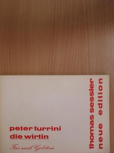 Peter Turrini - Die Wirtin [antikvár]