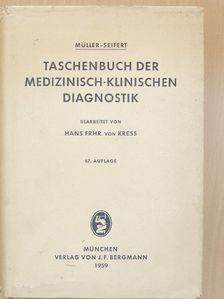 Friedrich Müller - Taschenbuch der Medizinisch-Klinischen Diagnostik [antikvár]