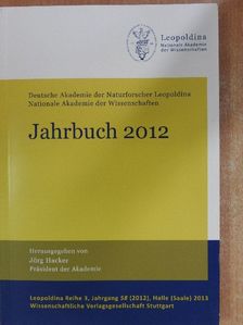 Deutsche Akademie der Naturforscher Leopoldina Nationale Akademie der Wissenschaften Jahrbuch 2012 [antikvár]