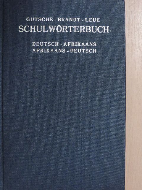 Brandt - Schulwörterbuch Deutsch-Afrikaans/Afrikaans-Deutsch [antikvár]