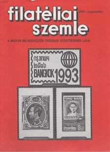 Dr. Somogyi Tamás - Filatéliai szemle 1993. szeptember [antikvár]