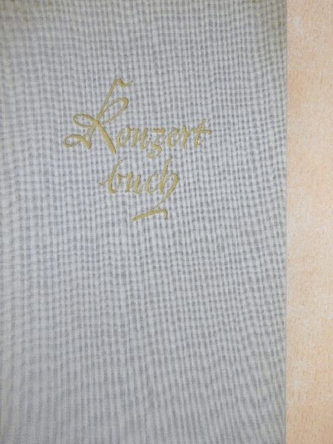 Konzertbuch - Orchestermusik I. [antikvár]