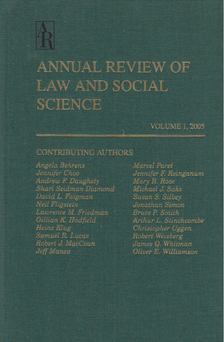 John Hagan - Annual Review of Law and Social Science Volume 1, 2005 [antikvár]