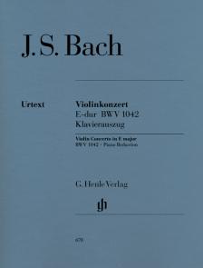 J. S. Bach - VIOLINKONZERT E-DUR BWV 1042 KLAVIERAUSZUG URTEXT (EPPSTEIN / UMBREIT)