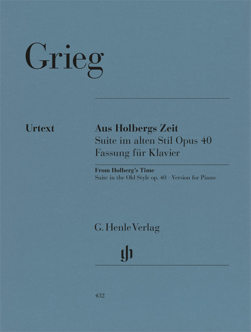 GRIEG - AUS HOLBERGS ZEIT. SUITE IM ALTEN STIL OP.40
