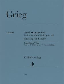 GRIEG - AUS HOLBERGS ZEIT. SUITE IM ALTEN STIL OP.40