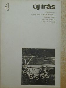Abody Béla - Új Írás 1971. április [antikvár]