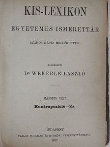 Kis-Lexikon II. (töredék) [antikvár]