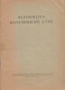 Református konfirmációi káté [antikvár]