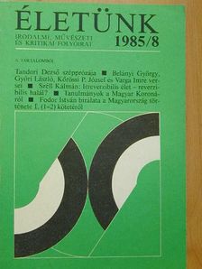 Belányi György - Életünk 1985/8. [antikvár]