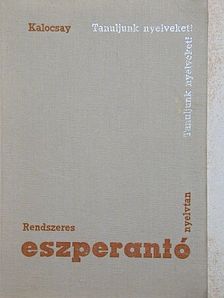 Kalocsay Kálmán - Rendszeres eszperantó nyelvtan [antikvár]