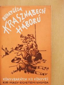 Buday Géza - Krasznabecsi háború [antikvár]