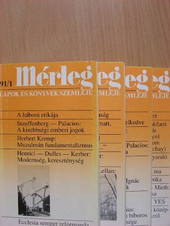 A. Dulles - Mérleg 1991/1-4. [antikvár]