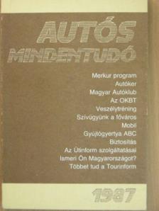 Anderlich Ágnes - Autós mindentudó 1987 [antikvár]