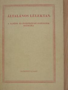 Dr. Kardos Lajos - Általános lélektan [antikvár]