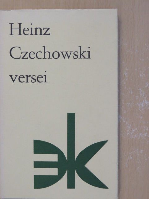 Heinz Czechowski - Heinz Czechowski versei [antikvár]